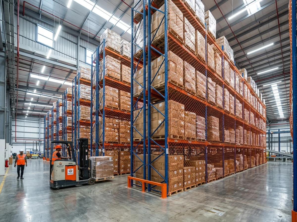 Industrial Safety Nets installation