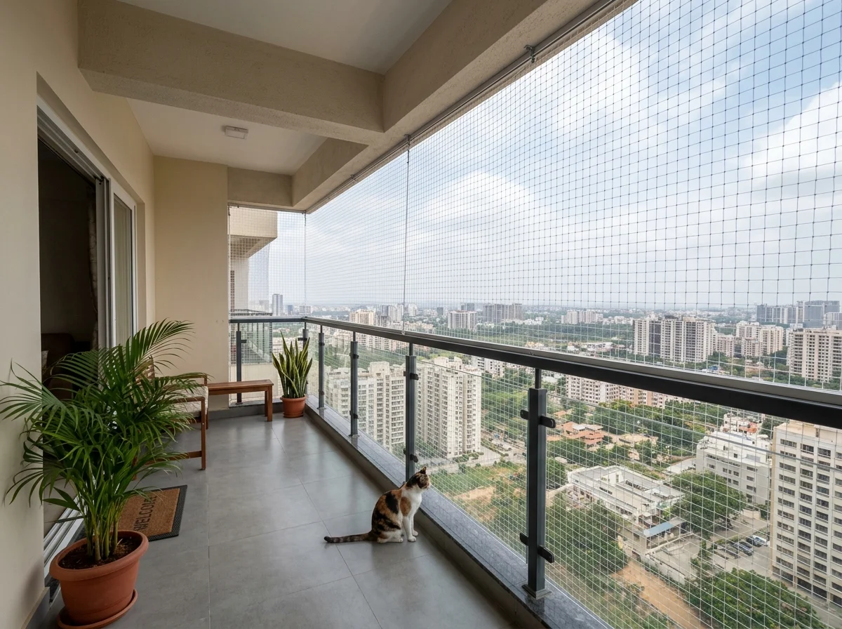 Pet Safety Nets installation